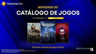 PS Plus Extra e Deluxe ganham 10 novos jogos em agosto