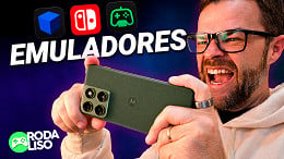 Testando jogos de PS2, Nintendo Switch e PC no Edge 70 da Motorola // RODA LISO
