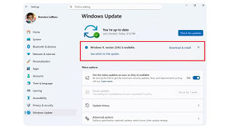 Windows 11 25H2 pode estar disponível para instalação