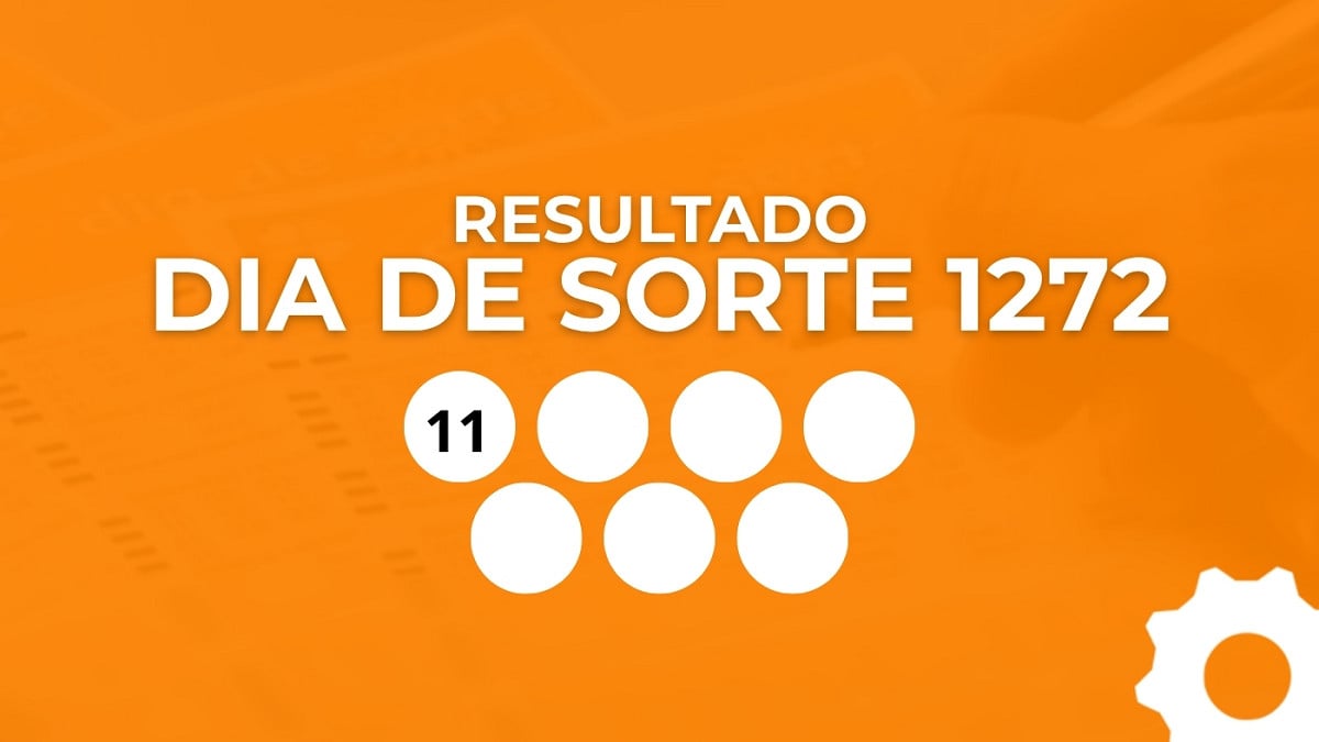 Veja os números sorteados do Dia de Sorte 1272. Imagem: Oficina da Net
