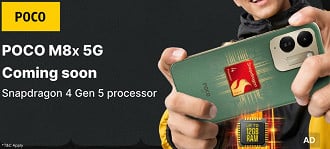 POCO M8x terá o Snapdragon 4 Gen 5