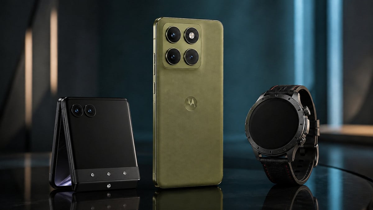 Renderizações dos novos lançamentos da Motorola