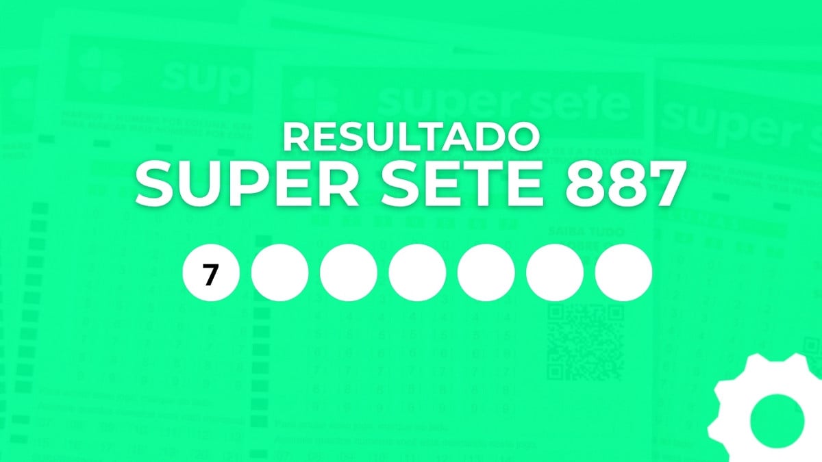 Veja os números sorteados do Super Sete 887. Imagem: Oficina da Net