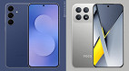 Galaxy S25 FE vs POCO F8 Pro: qual vale mais a pena? Galaxy S25 FE vs POCO F8 Pro: qual vale mais a pena?