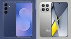 Galaxy S25 FE vs POCO F8 Pro: qual vale mais a pena? Galaxy S25 FE vs POCO F8 Pro: qual vale mais a pena?