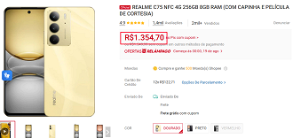 Oferta do realme C75