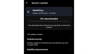 Edge 50 Ultra recebendo o Android 17 Beta