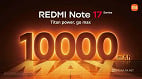Redmi Note 17 Pro Max é confirmado com bateria de 10.000 mAh e carga de 100W Redmi Note 17 Pro Max é confirmado com bateria de 10.000 mAh e carga de 100W