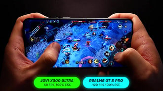 No Wild Rift testamos com tudo no médio e FPS liberado até 120.