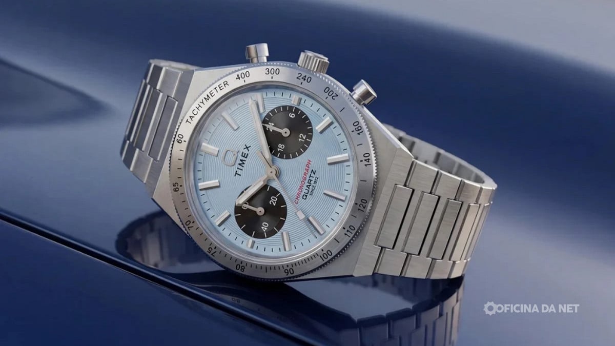 Timex lança cronógrafo de 36 mm que aposta no visual retrô e tamanho compacto