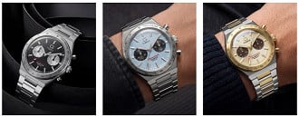Q Timex Continental Chronograph tem três modelos diferentes