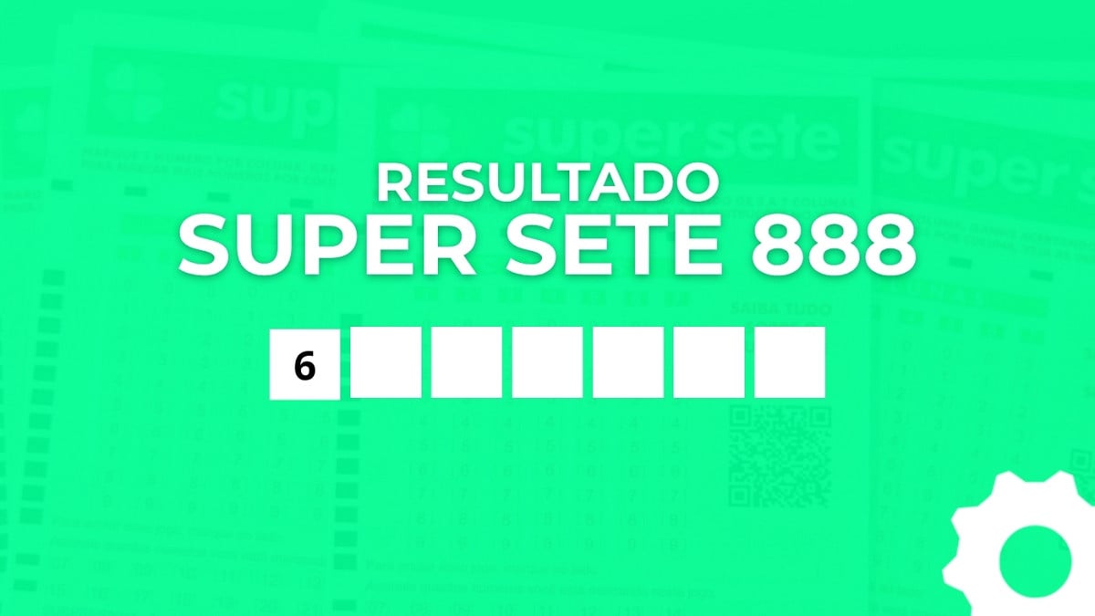 Veja os números sorteados do Super Sete 888. Imagem: Oficina da Net