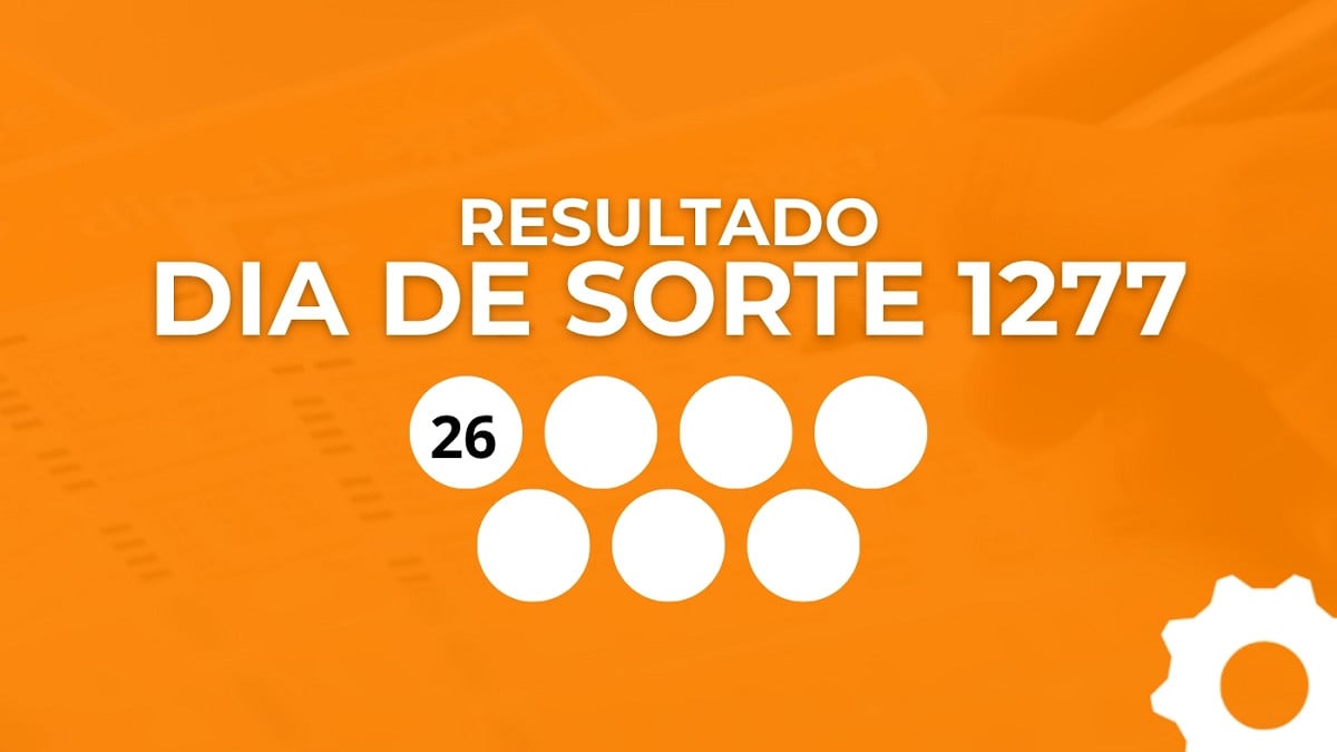 Veja os números sorteados do Dia de Sorte 1276. Imagem: Oficina da Net