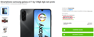 Oferta do Galaxy A17 4G