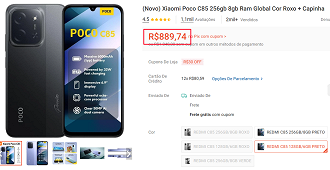 Oferta do POCO C85 4G