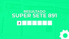 Resultado do Super Sete 891: veja o prêmio e os números sorteados Resultado do Super Sete 891: veja o prêmio e os números sorteados