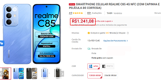 Oferta do realme C85 4G