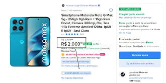 Motorola Moto G Max.