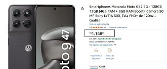 Oferta do Motorola Moto G47.