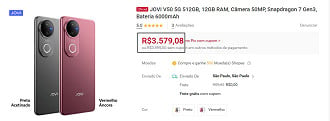 Oferta do JOVI V50 5G