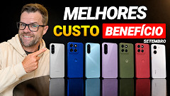 TOP 7 melhores celulares custo-benefício para comprar em setembro
