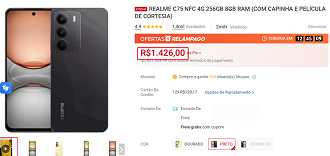 Oferta do realme C75