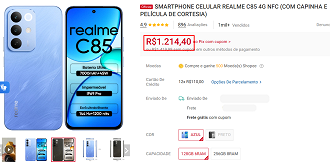 Oferta do realme C85 4G