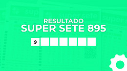 Resultado do Super Sete 895 de R$ 7,2 milhões: confira sua aposta