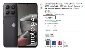 Oferta do Moto G47