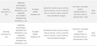 Certificações dos novos Galaxy S27 Pro e S27 Ultra.