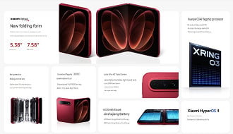 Xiaomi lança 18 Fold com tela de 7,58 polegadas e XRING O3.