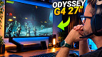 Samsung Odyssey G4 27 Review: 300Hz por R$ 1.799 vale a pena? Samsung Odyssey G4 27 Review: 300Hz por R$ 1.799 vale a pena?