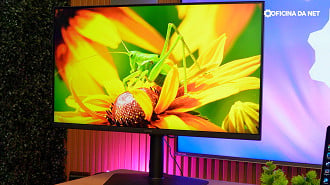 Cores muito bonitas do monitor