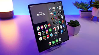Samsung corrige problema na tla do Galaxy Z Fold 7. Fonte: Oficina da Net; Fotógrafo: Luis Jahn