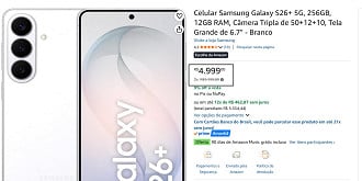 Galaxy S26+ em promoção
