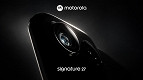 Sucessor do Motorola Signature dá as caras em teaser oficial Sucessor do Motorola Signature dá as caras em teaser oficial
