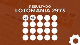 Resultado da Lotomania 2973: prêmio de R$ 5 milhões sorteado nesta quarta-feira Resultado da Lotomania 2973: prêmio de R$ 5 milhões sorteado nesta quarta-feira