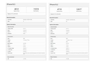 Apple iPhone 18 Pro Max é visto no Geekbench.