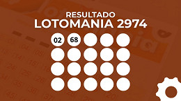 Resultado da Lotomania 2974: confira os números sorteados nesta sexta-feira Resultado da Lotomania 2974: confira os números sorteados nesta sexta-feira
