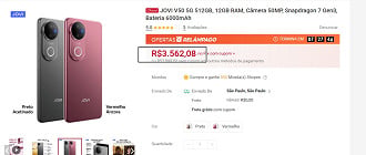 Promoção do JOVI V50 5G