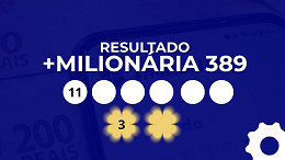 +Milionária 389 acumulada em R$ 93 milhões: veja o resultado completo aqui +Milionária 389 acumulada em R$ 93 milhões: veja o resultado completo aqui