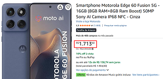 Oferta do Motorola Edge 60 Fusion