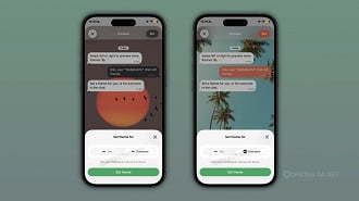 WhatsApp prepara novidade que pode deixar o tema do chat igual para todos. Imagem: WABetaInfo/Reprodução