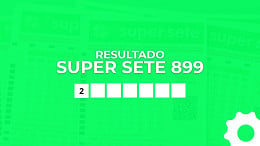 Resultado do Super Sete 899 de hoje: prêmio é de R$ 8,1 milhões Resultado do Super Sete 899 de hoje: prêmio é de R$ 8,1 milhões