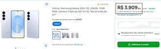Promoção do Galaxy S25+