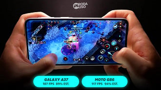 O teste padrão no Wild Rift é feito com gráficos no médio e taxa de quadros em 120.