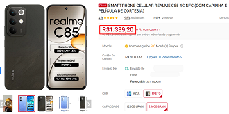Oferta do realme C85 4G