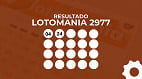 Resultado da Lotomania 2977: confira todos os 20 números sorteados hoje Resultado da Lotomania 2977: confira todos os 20 números sorteados hoje