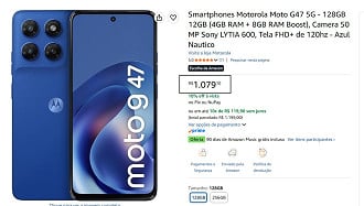 Oferta do Motorola Moto G47