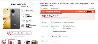 Oferta do JOVI V50 5G